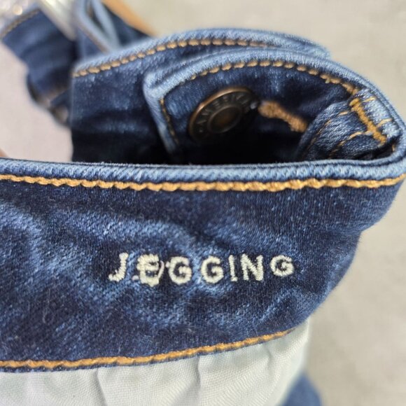 Womens American Eagle Blue Jegging Next Level Stretch Hi Rise Regular Fit Size 8 - Picture 3 of 10